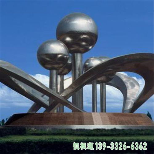 不銹鋼大型廣場雕塑 現代景觀藝術的璀璨明珠——以宿遷白鋼雕塑廠家為例